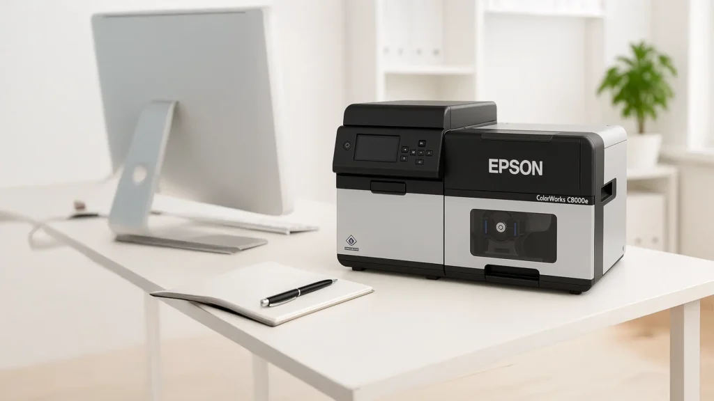 Nueva impresora colorworks c8000 para etiquetas profesionales