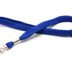 Cordón tubular 12mm mosquetón + ruptura - Azul Royal