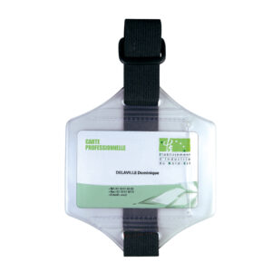 Portaacreditaciones IDC 30 - Brazalete ajustable
