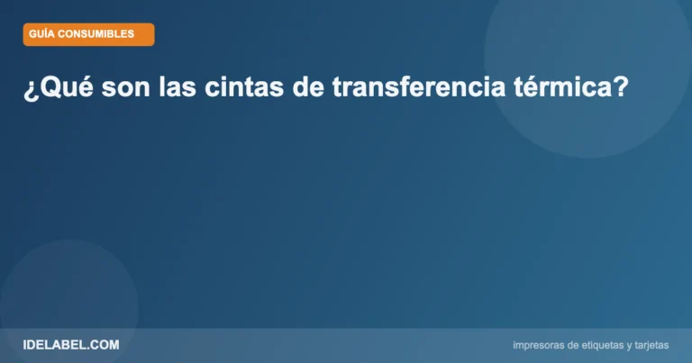 Cintas transferencia termica